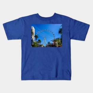 High Roller Ferris Wheel - Las Vegas, Nevada Kids T-Shirt